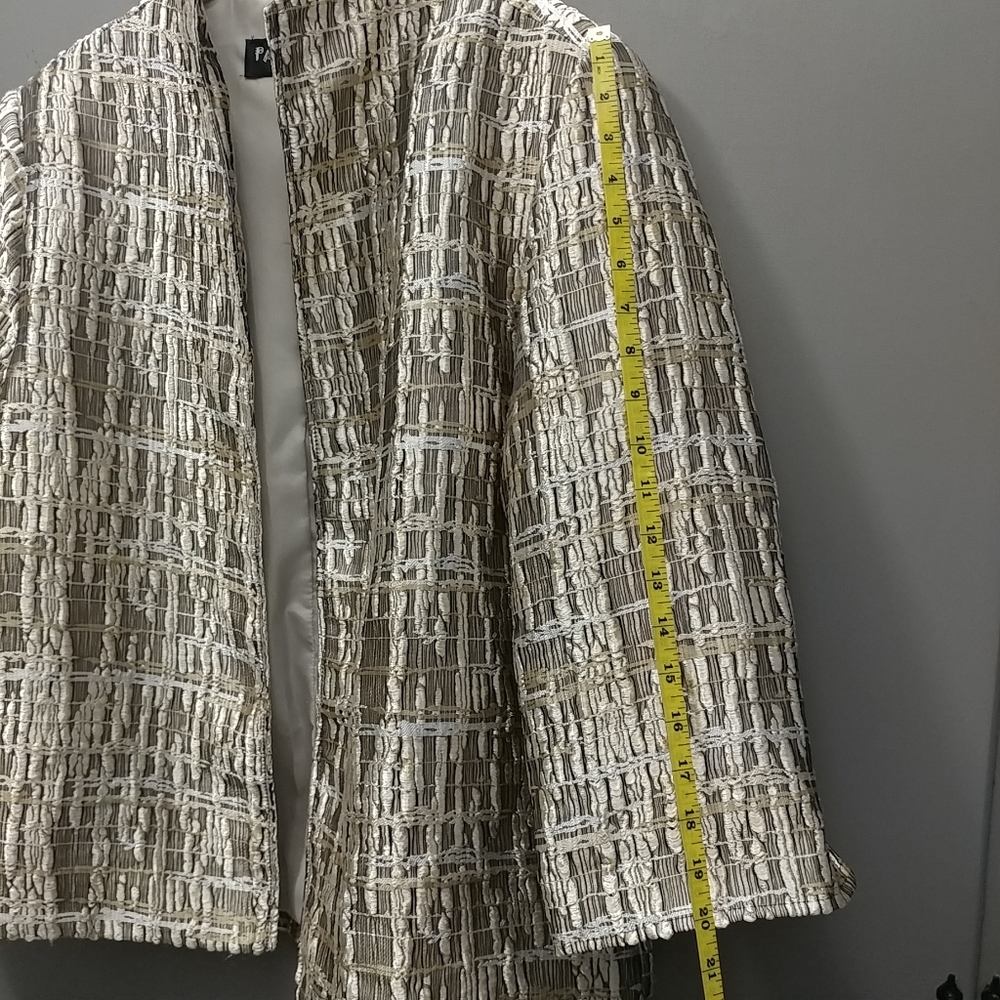 Painted Pony USA Vintage Gold Metallic Tapestry Jacket Women's Large - Picture 16 of 16